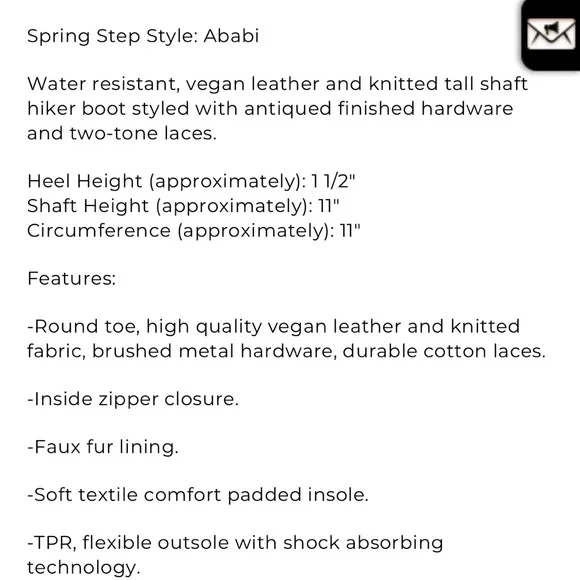 Spring Step Relife Ababi Boots - Picture 8 of 8